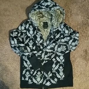 CLOSET CLEAR OUT! Fox Riding Zip Up Swearshirt